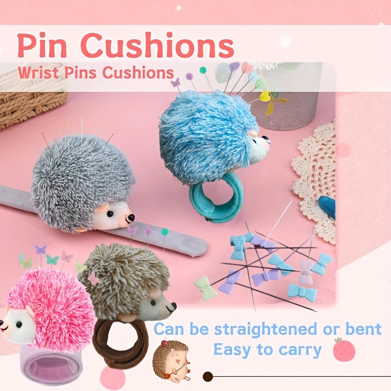 고슴도치 모양의 손목 받침대, 바늘꽂이, 귀여운 디자인 - Sewing Pin Cushion 리뷰 및 가격