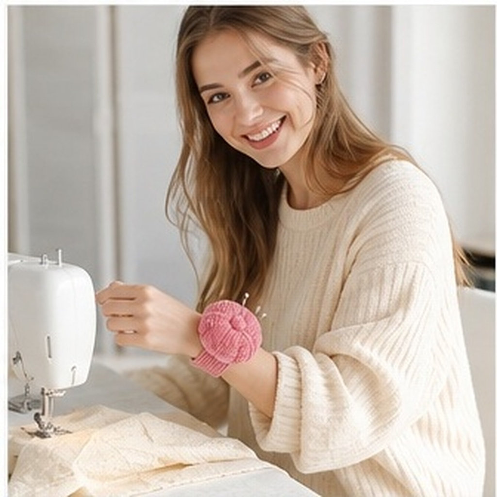 혁신적인 디자인의 손목형 바늘 받침대 겸 팔찌, 휴대용 - Sewing Pin Cushion 리뷰 및 가격