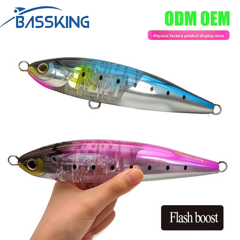 17.5CM 92G 플로팅 펜슬 루어 대물 탑워터 크레 - Sewing Gt 리뷰 및 가격