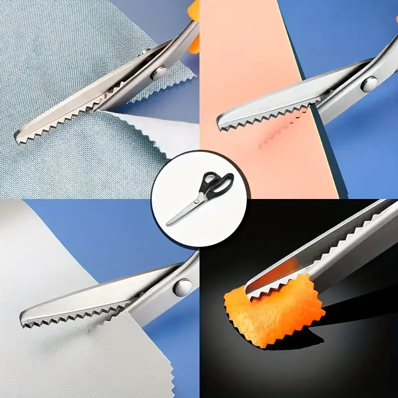 전문가용 펑킹 가위, 톱니형 날, 튼튼한 원단 가위,  - Pinking Shear Blade 리뷰 및 가격