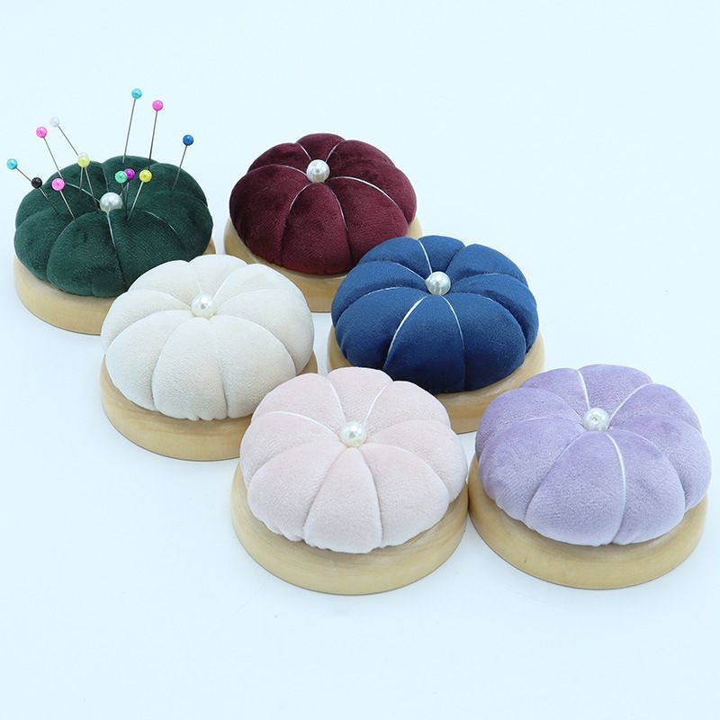 1개들이 핀쿠션 호박 모양 바느질 바늘 받침대 손목 스 - Sewing Pin Cushion 리뷰 및 가격