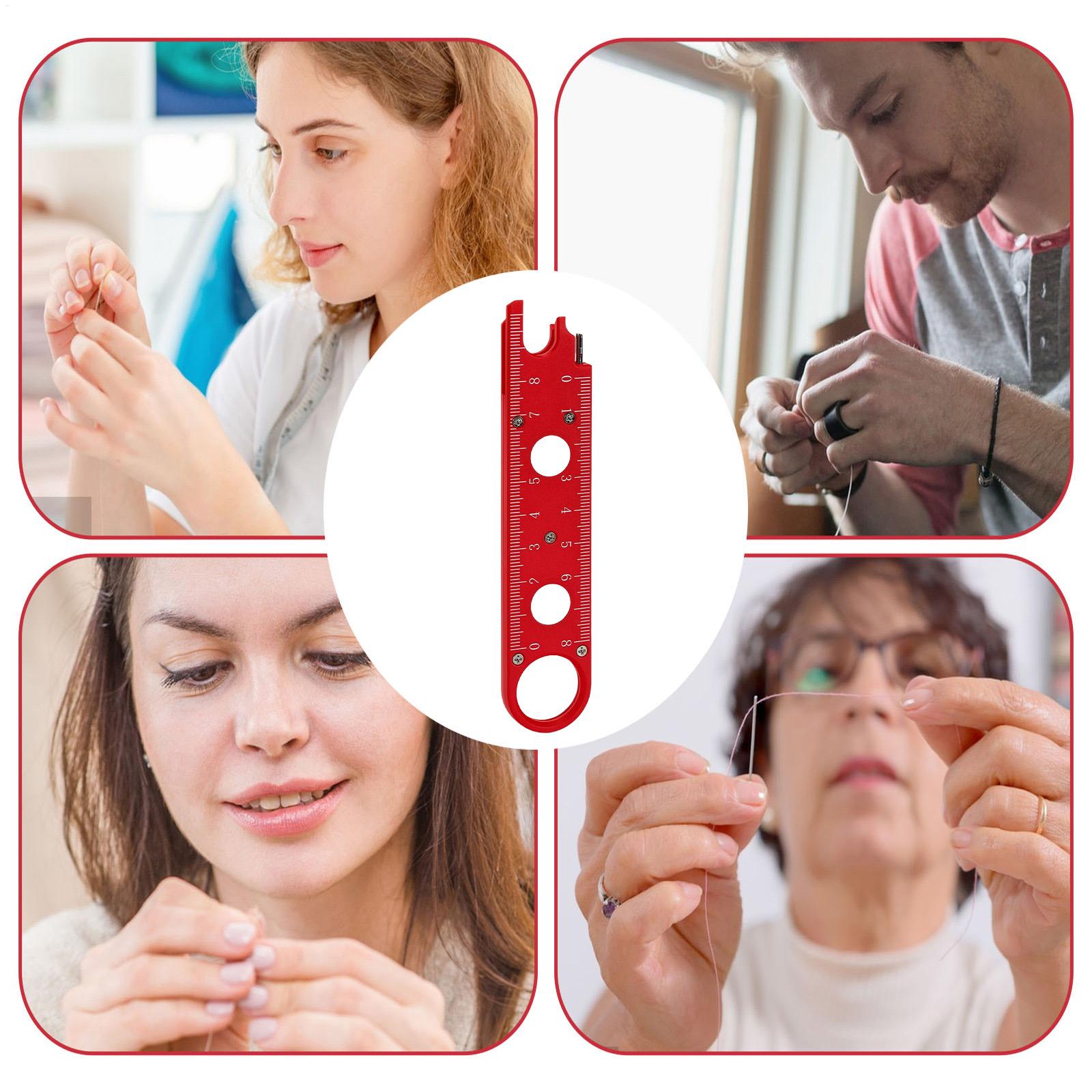 재봉틀 바늘 꿰매는 도구 안전 정렬 꿰매기 기구 할머니 - Needle Threader Tool 리뷰 및 가격