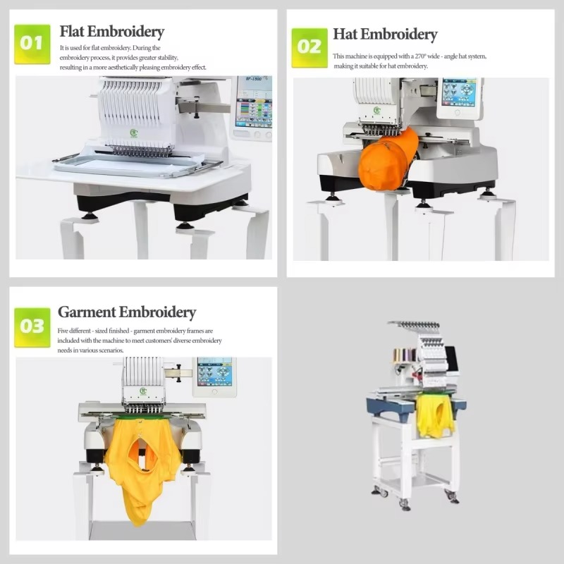 컴퓨터화된 9바늘 1200RPM 자수 기계, 섬유 공예 - Textiles Sewing Machine 리뷰 및 가격