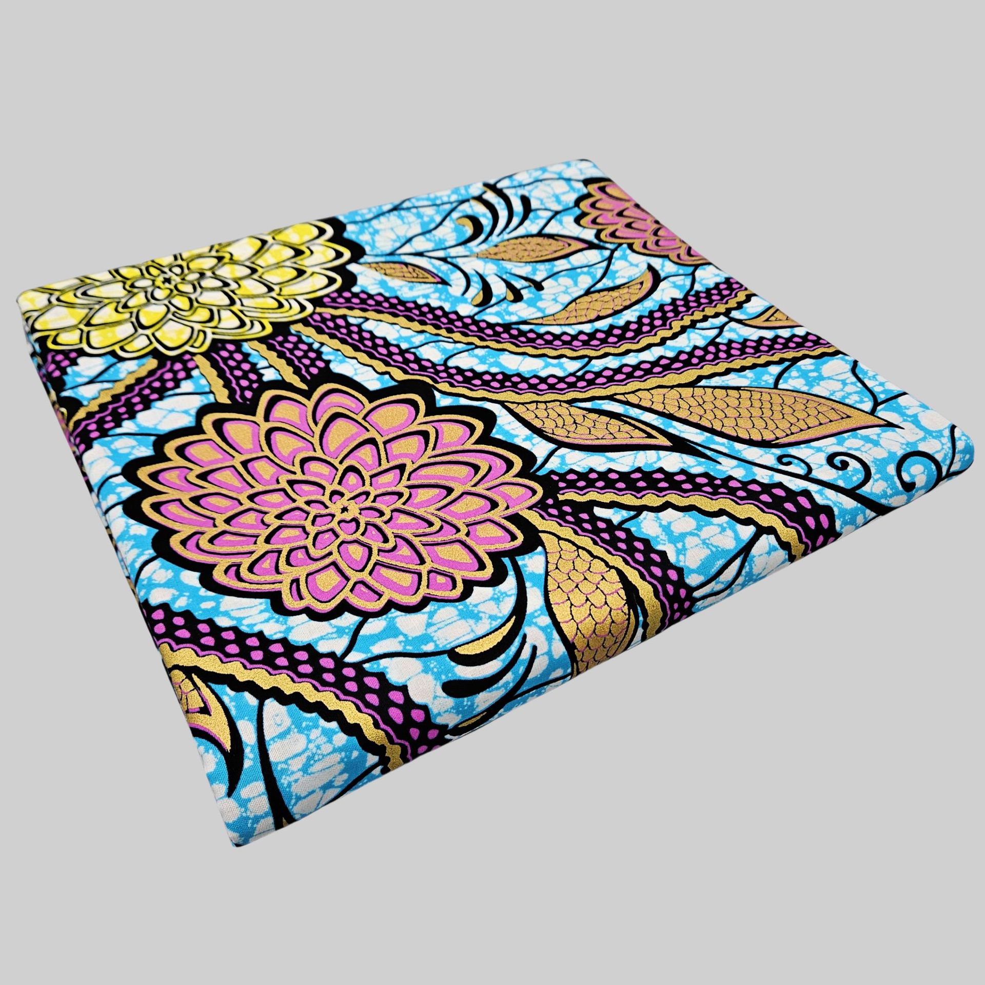 46인치 폭 6야드 길이 꽃무늬 프린트 코튼 아프리카  - Sewing Batik 리뷰 및 가격