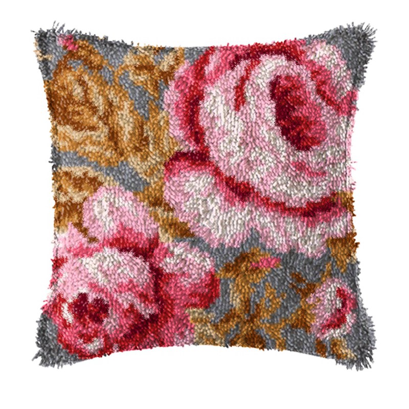 꽃 식물 래치 후크 키트, 매듭 베개 패키지, 만화 자 - Sewing Pin Cushion 리뷰 및 가격