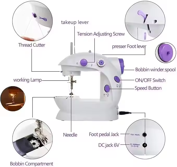 미니 전기 가정용 재봉틀 공장 가격 산업용 락스티치 가 - Sewing In Textile Industry 리뷰 및 가격